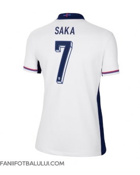 Anglia Bukayo Saka #7 Echipament de Fotbal Replică European 2024 Femei Acasa